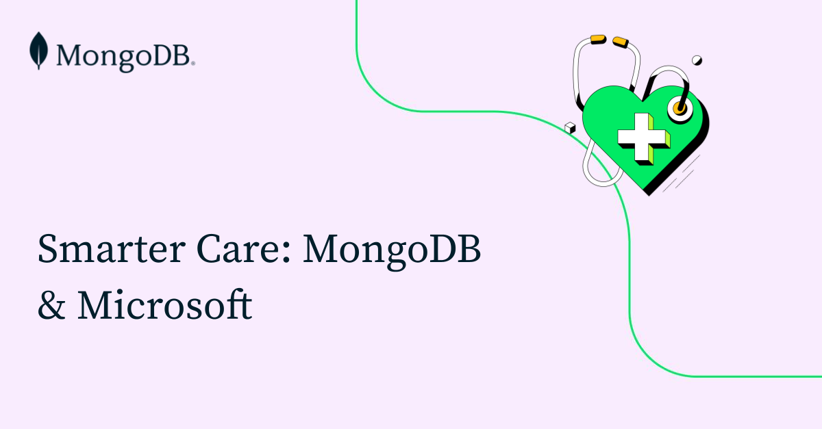 更智能的医疗：MongoDB与微软